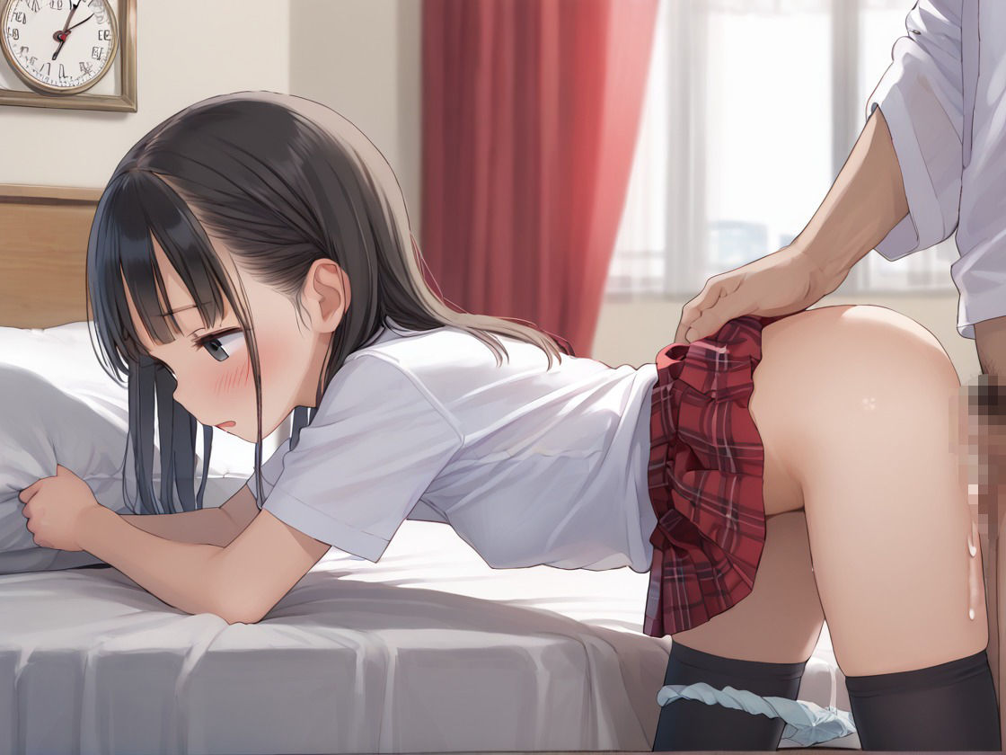 見て  挿れて  つるぺた少女の日常  〜SMプレイが大好きなド変態JK〜 サンプル2ページ目