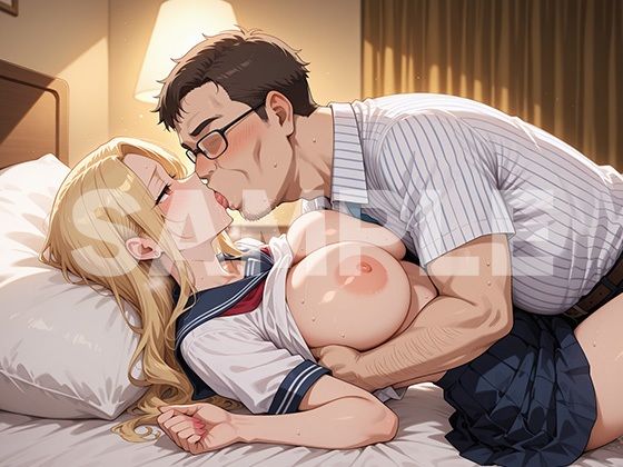 白ギャル パパ活で制服えっちしまくり サンプル10ページ目