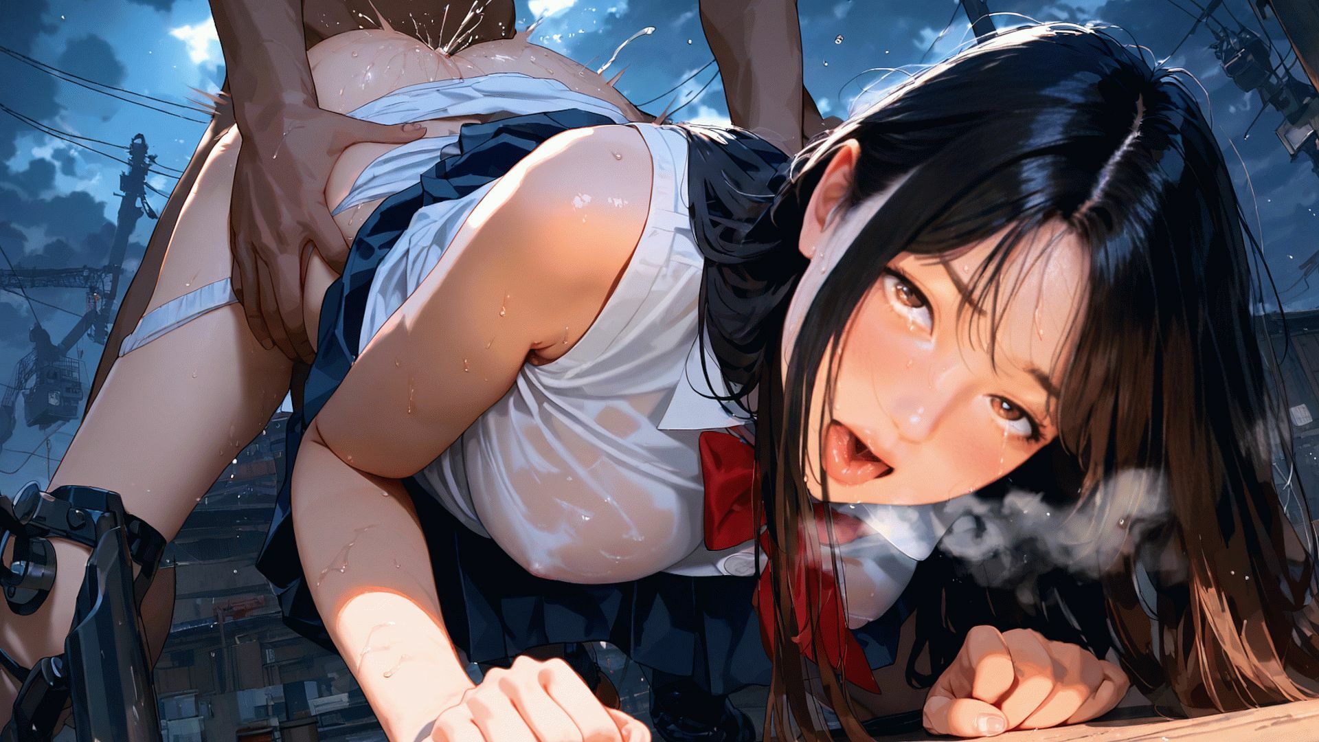 廃工場と少女 サンプル10ページ目