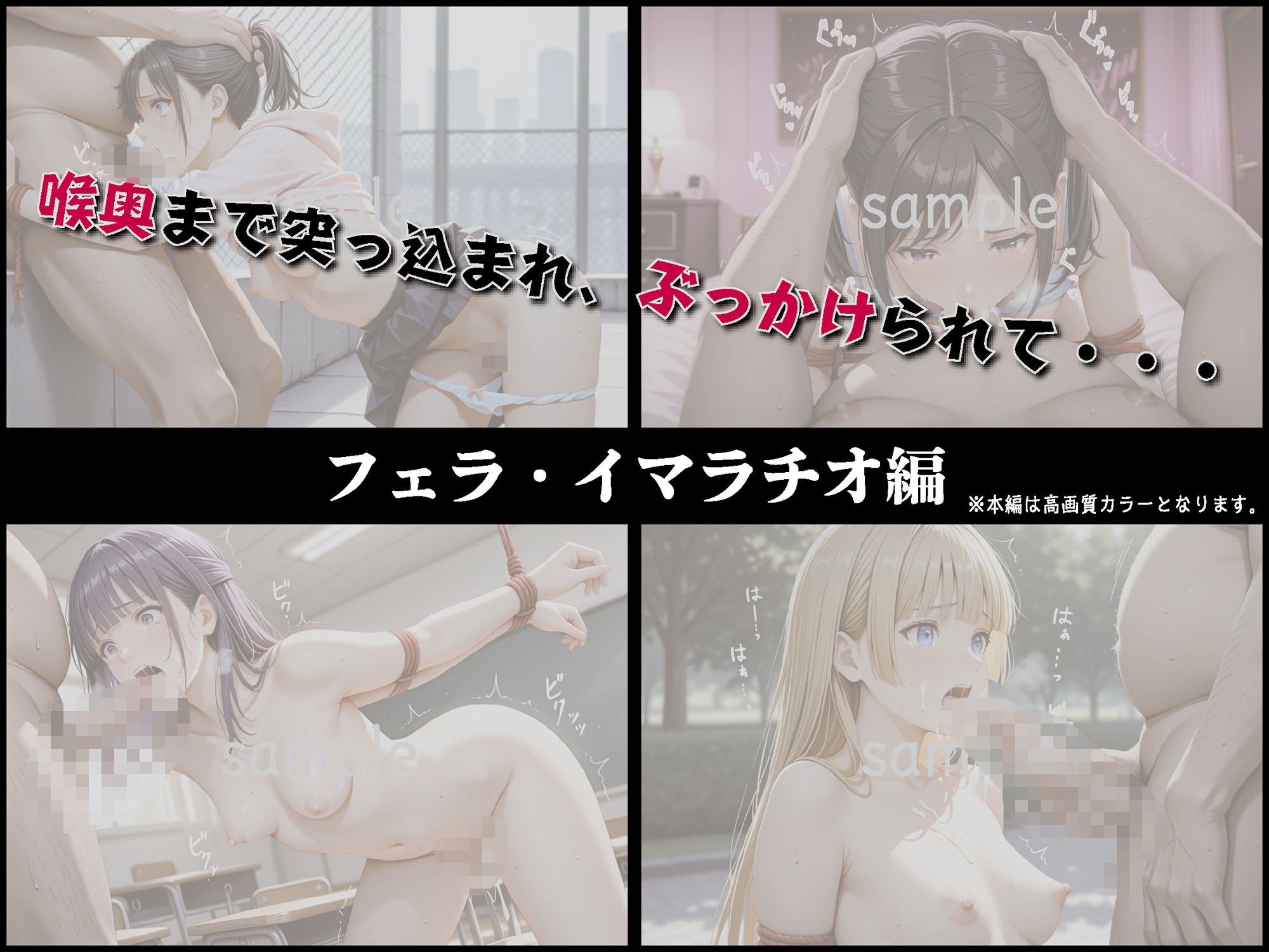 買われた少女達の末路〜気が狂い身も心も乱れていく〜【豪華CG500枚収録】 サンプル6ページ目