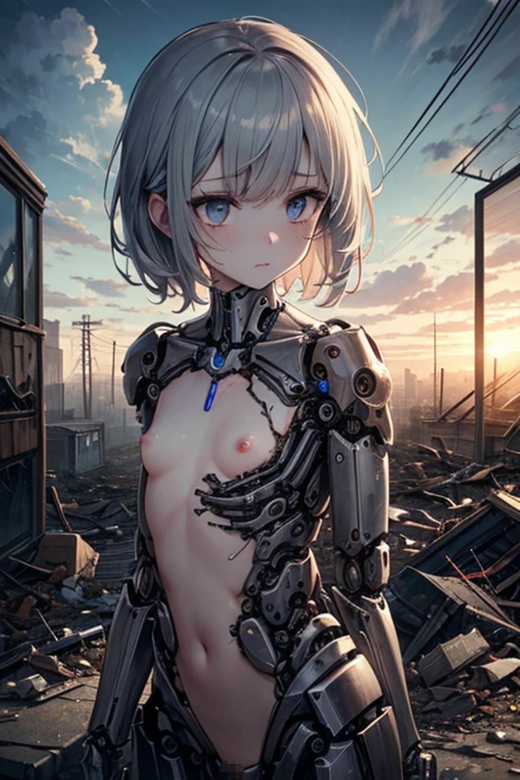 MC104型少女群〜戦場に残された彼女たち〜 サンプル2ページ目