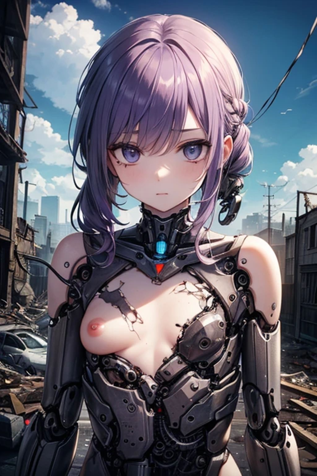 MC104型少女群〜戦場に残された彼女たち〜 サンプル3ページ目