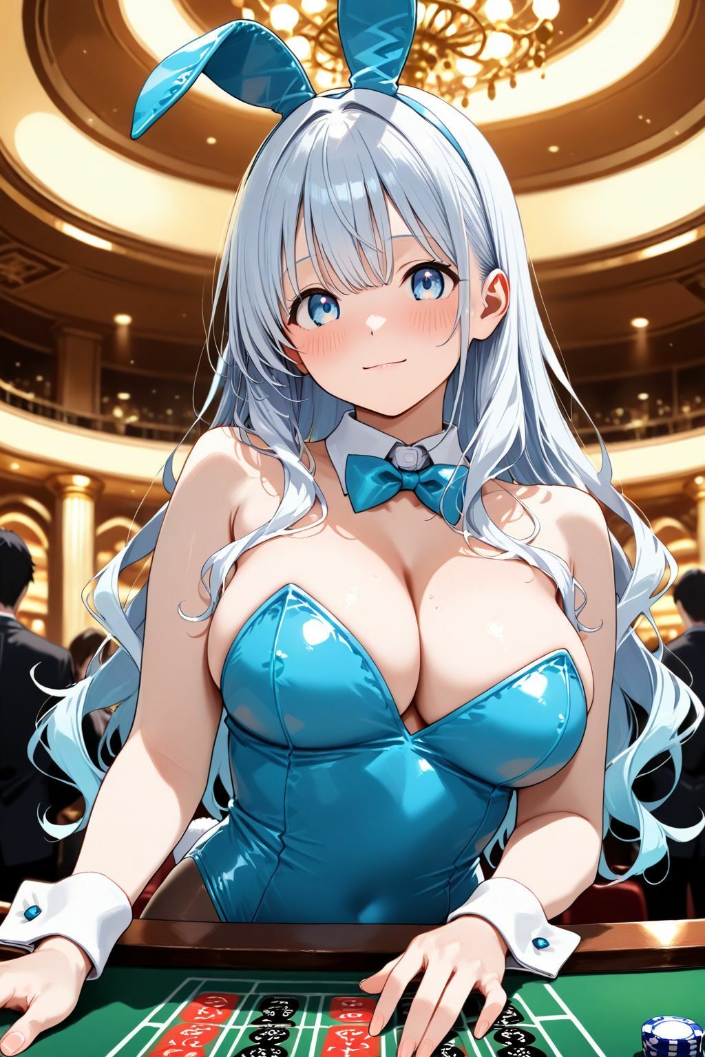 ディーラーに勝利するとバニーガールに中だしできるカジノに潜入してみた件 3 サンプル1ページ目