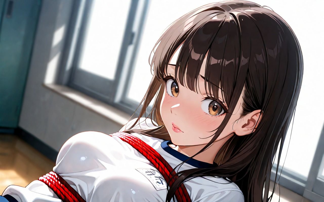 緊縛学園  黒髪清楚JK  〜同級生と先生からも縛られやられまくり〜 サンプル7ページ目