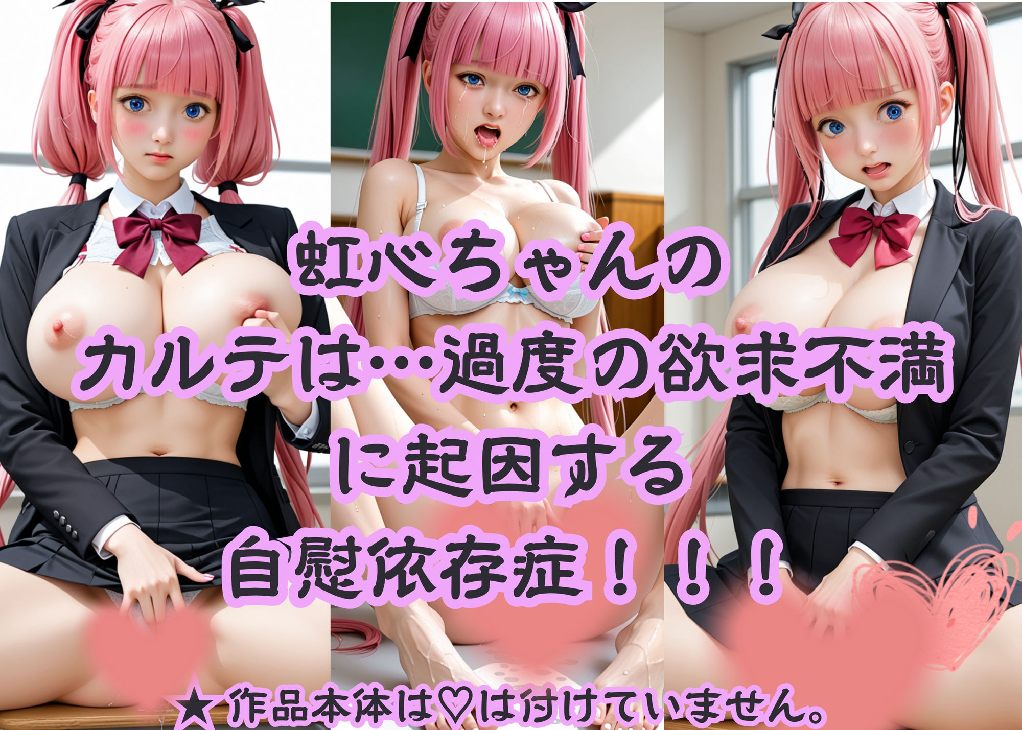 グラビア版 名門女子校の悩める女子校生マル秘治療 大作戦 虹心（Niko）の場合 サンプル2ページ目