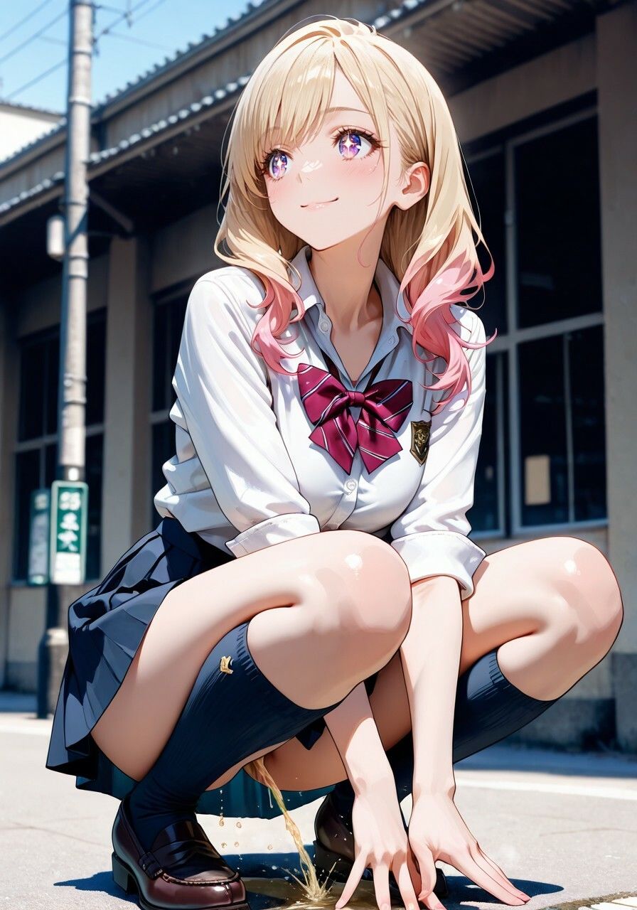 【無修正フルボイス4Kアニメ】制服美少女限定『おもらし探偵』汚（お）パンツを濡らす秘密の瞬間 『質問』目の前で美少女突然おもらしをしたらあなたはどうする？ サンプル2ページ目