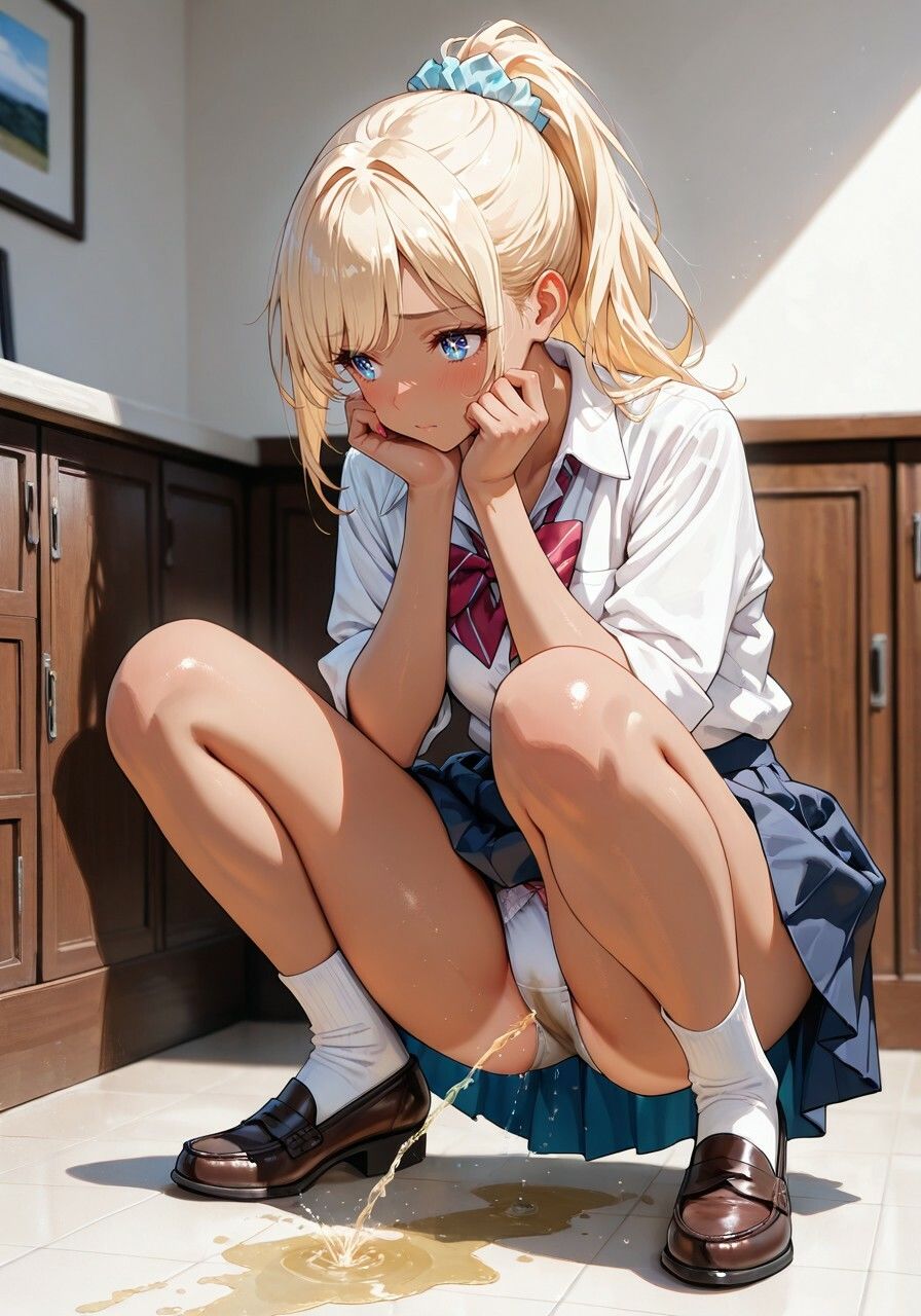 【無修正フルボイス4Kアニメ】制服美少女限定『おもらし探偵』汚（お）パンツを濡らす秘密の瞬間 『質問』目の前で美少女突然おもらしをしたらあなたはどうする？ サンプル6ページ目
