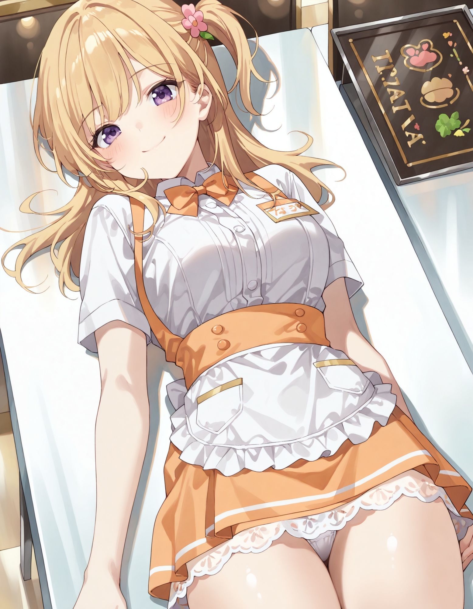 〇ななのパンチラ〜ウェイトレス編〜 サンプル5ページ目