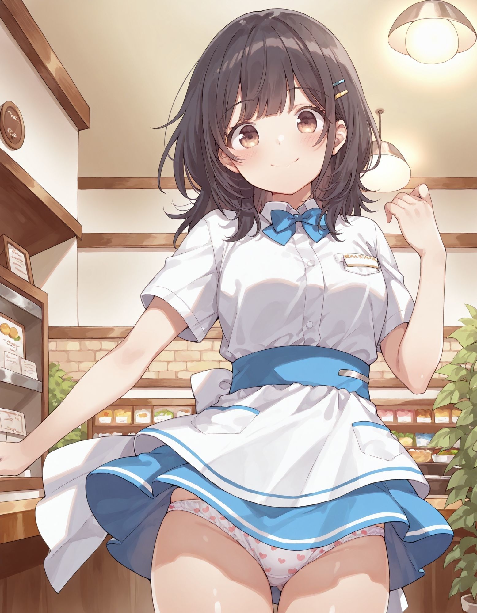 河〇まこのパンチラ〜ウェイトレス編〜 サンプル5ページ目