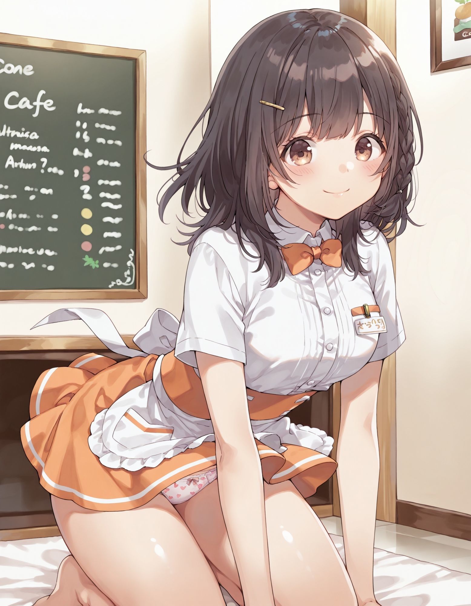 河〇まこのパンチラ〜ウェイトレス編〜 サンプル8ページ目