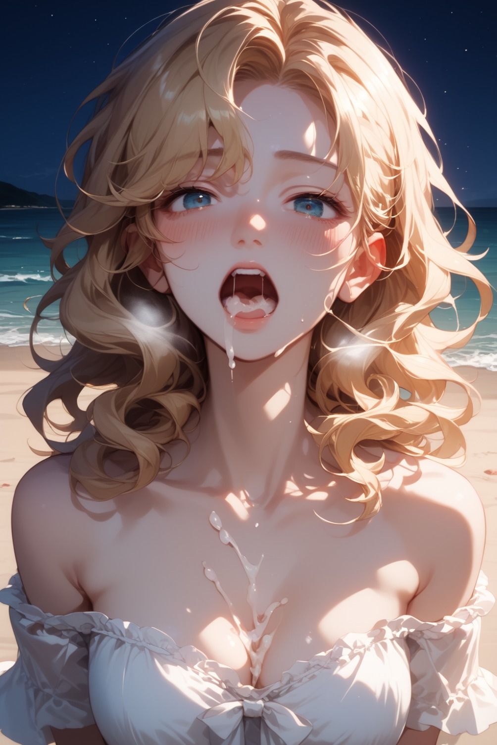 波音に溶ける吐息、君で満たされる夏 サンプル4ページ目