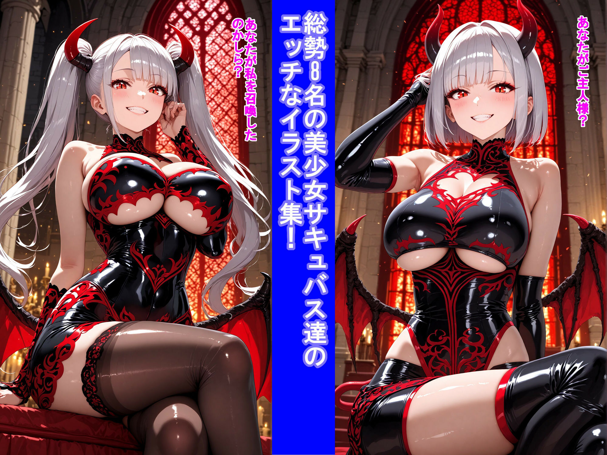 サキュバスガールズコレクション サンプル1ページ目