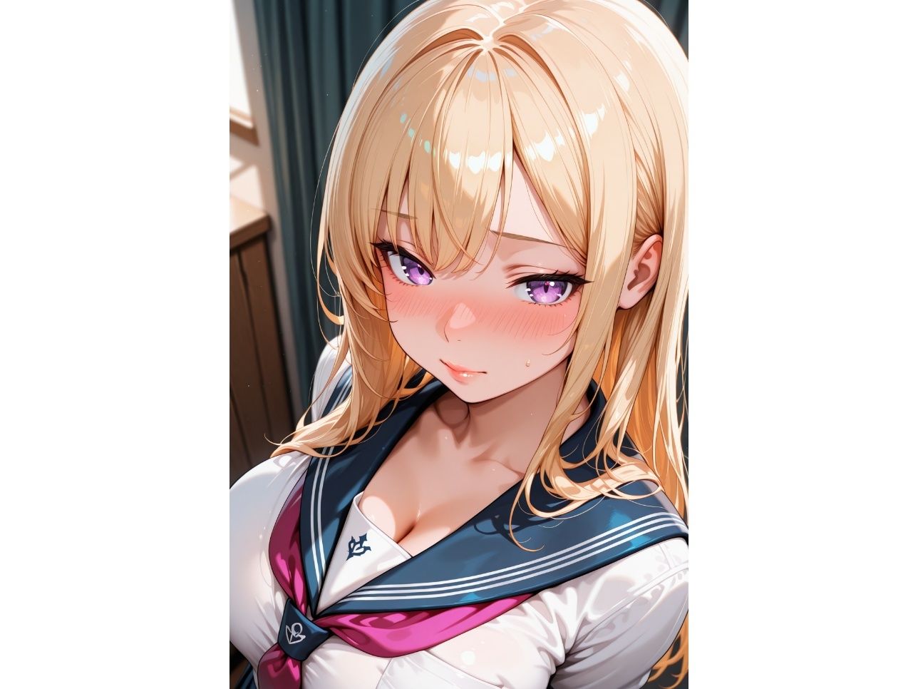 エロすぎる巨乳ギャルとヤリまくる話 サンプル1ページ目