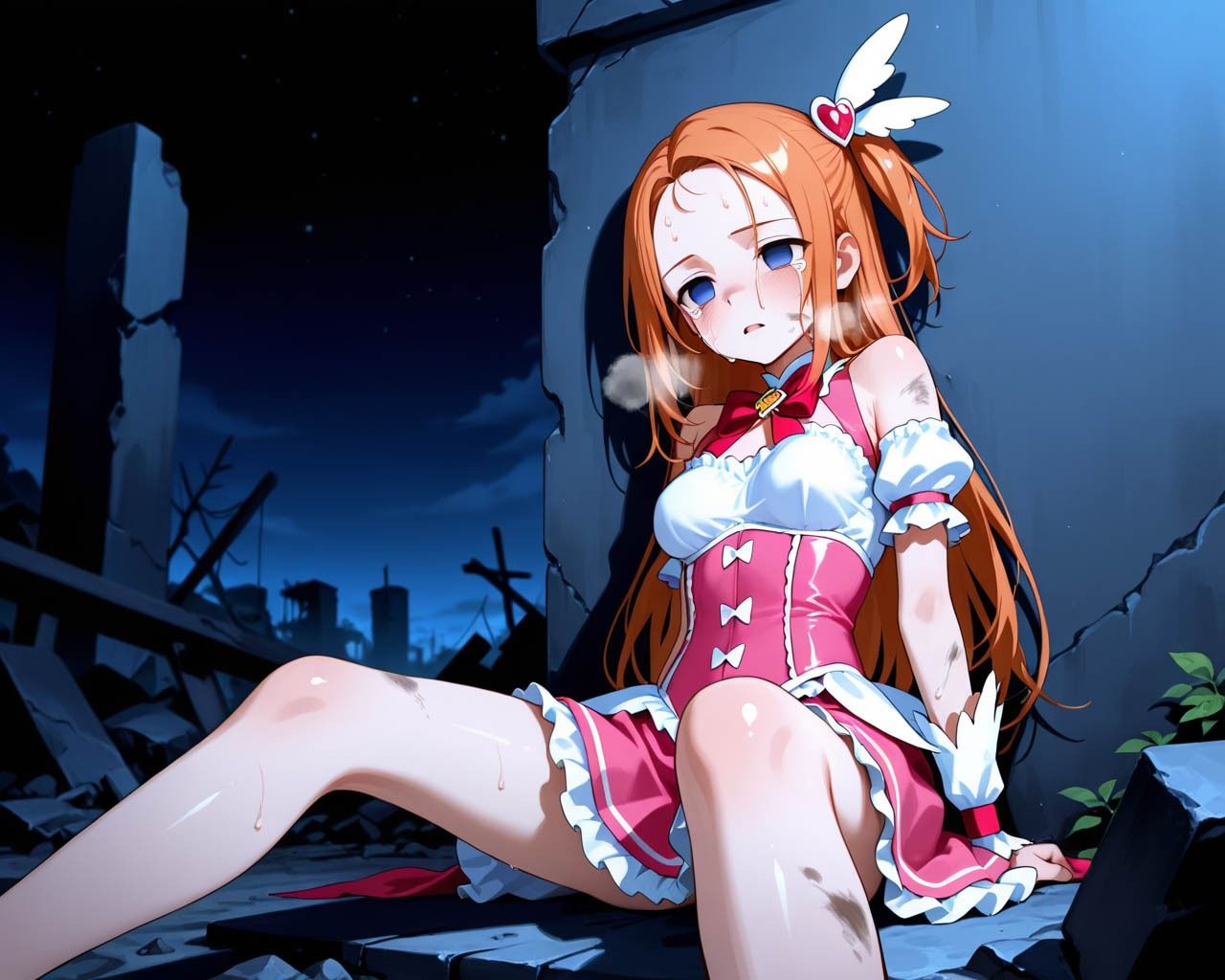 魔法少女敗北 サンプル1ページ目