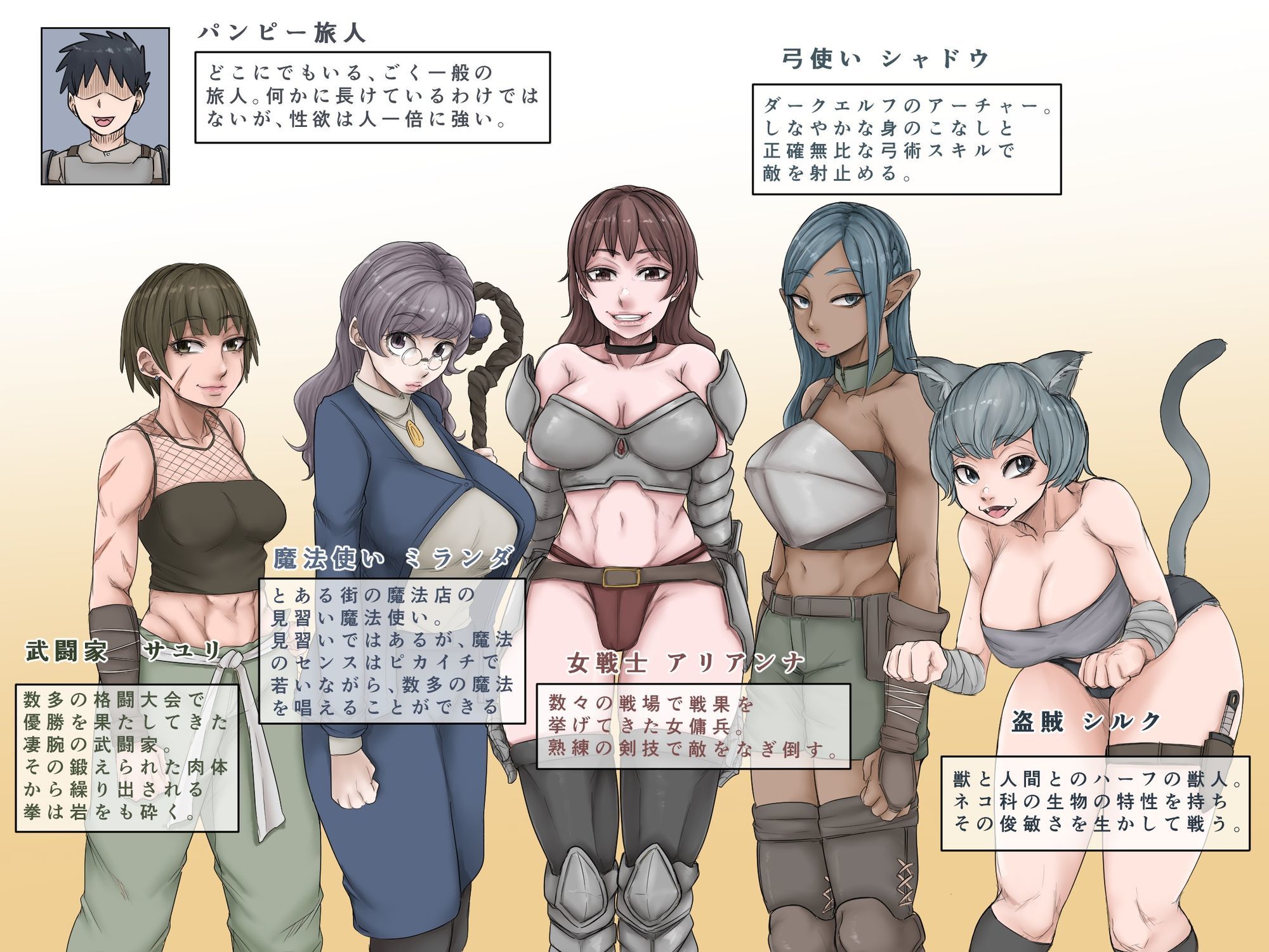 冒険よりもヤりたいこと。 サンプル2ページ目