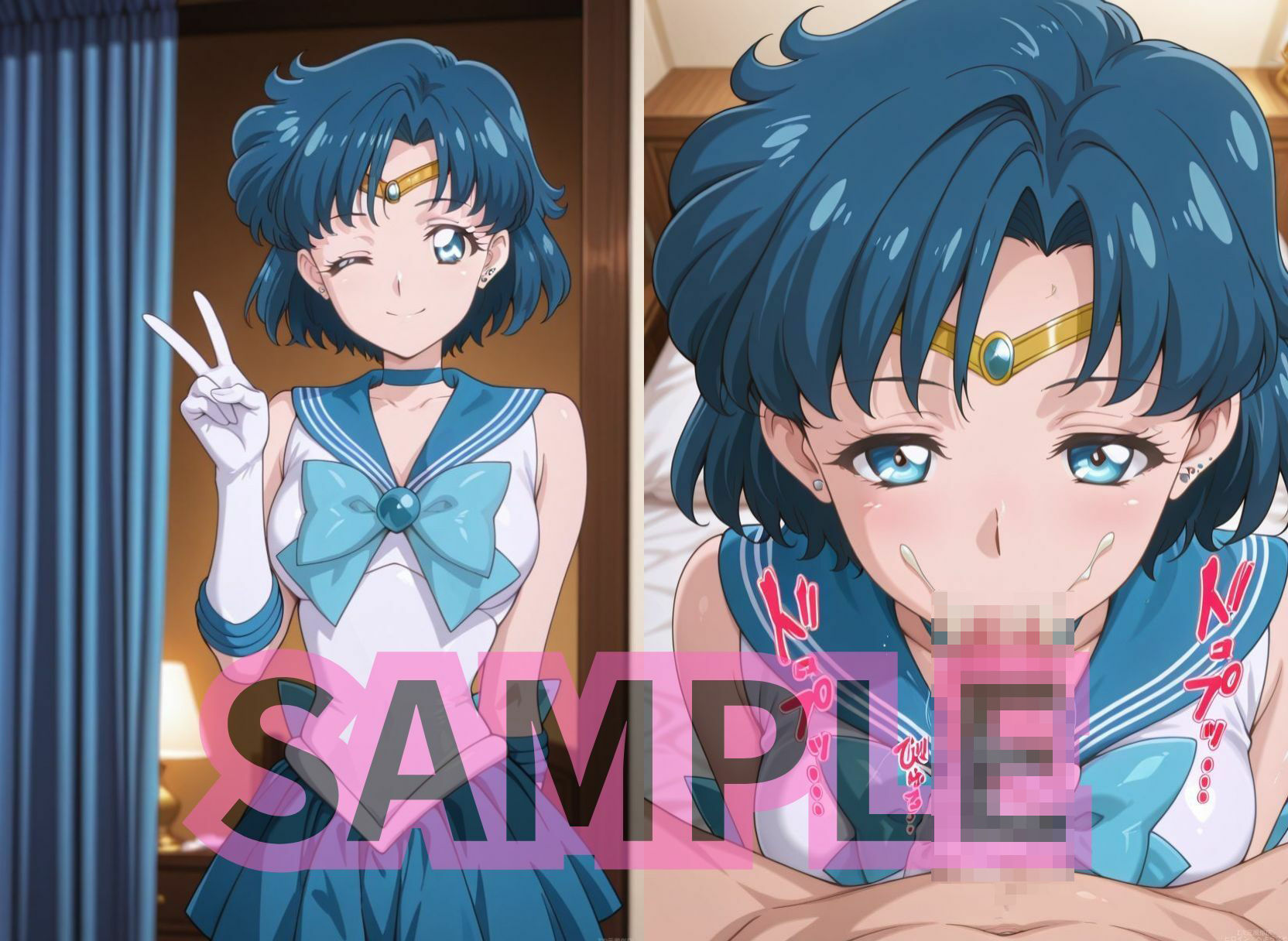 NNデリヘルセーラー○ーンです。月にかわって中出しのご褒美をお楽しみください。 サンプル3ページ目