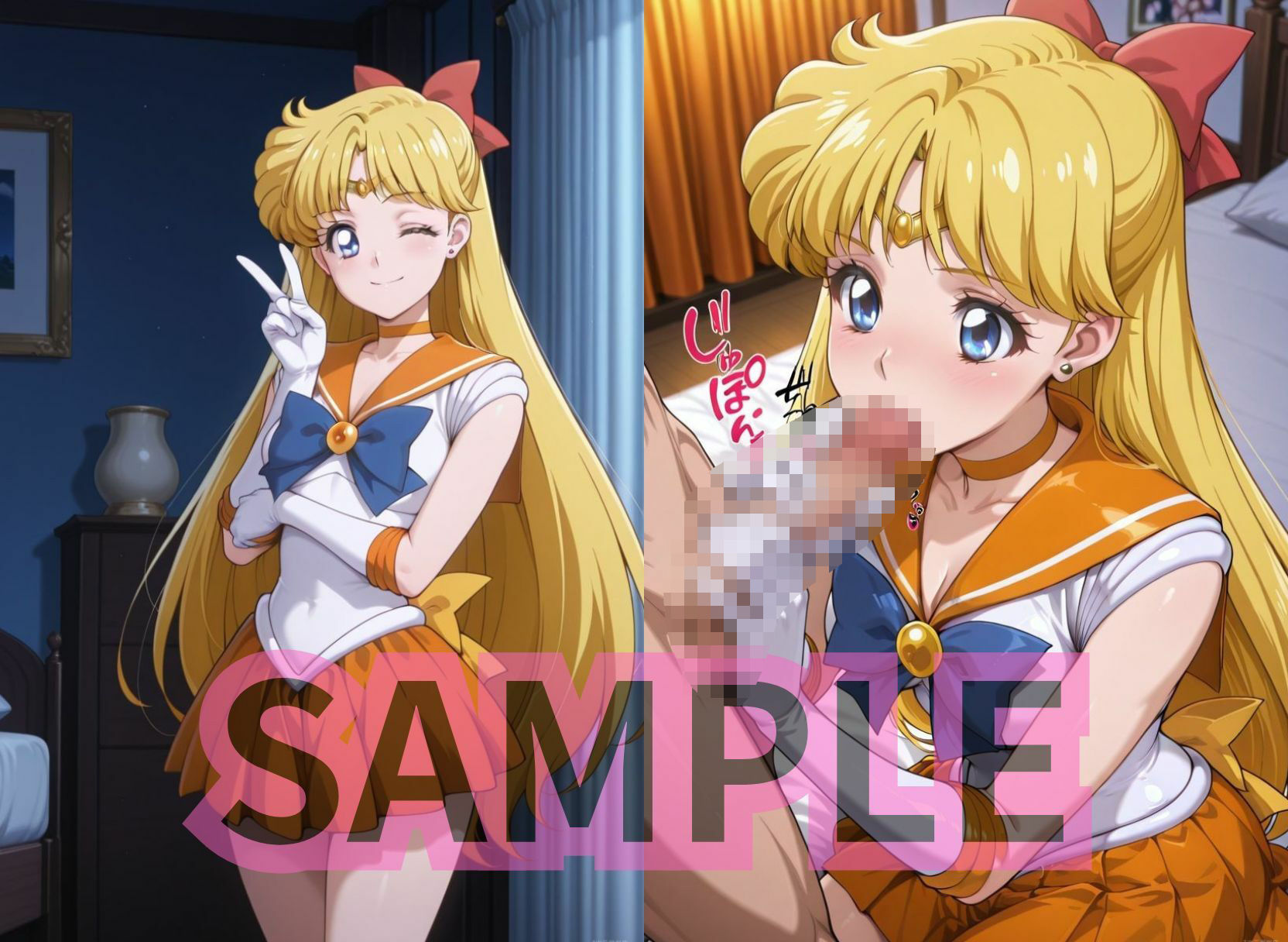 NNデリヘルセーラー○ーンです。月にかわって中出しのご褒美をお楽しみください。 サンプル9ページ目