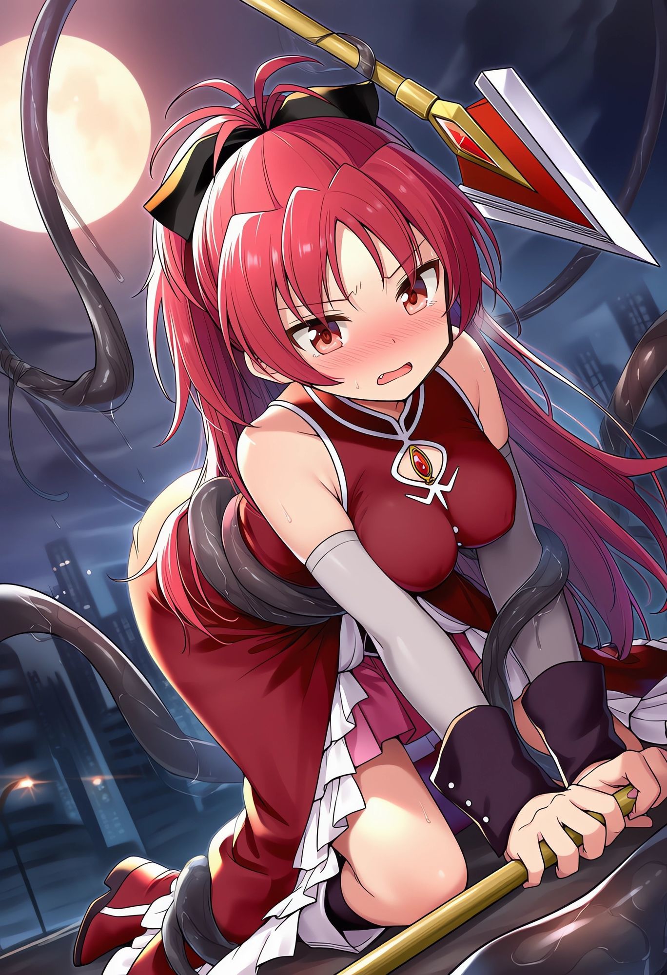 魔法少女触手えっちAIイラスト集 サンプル7ページ目