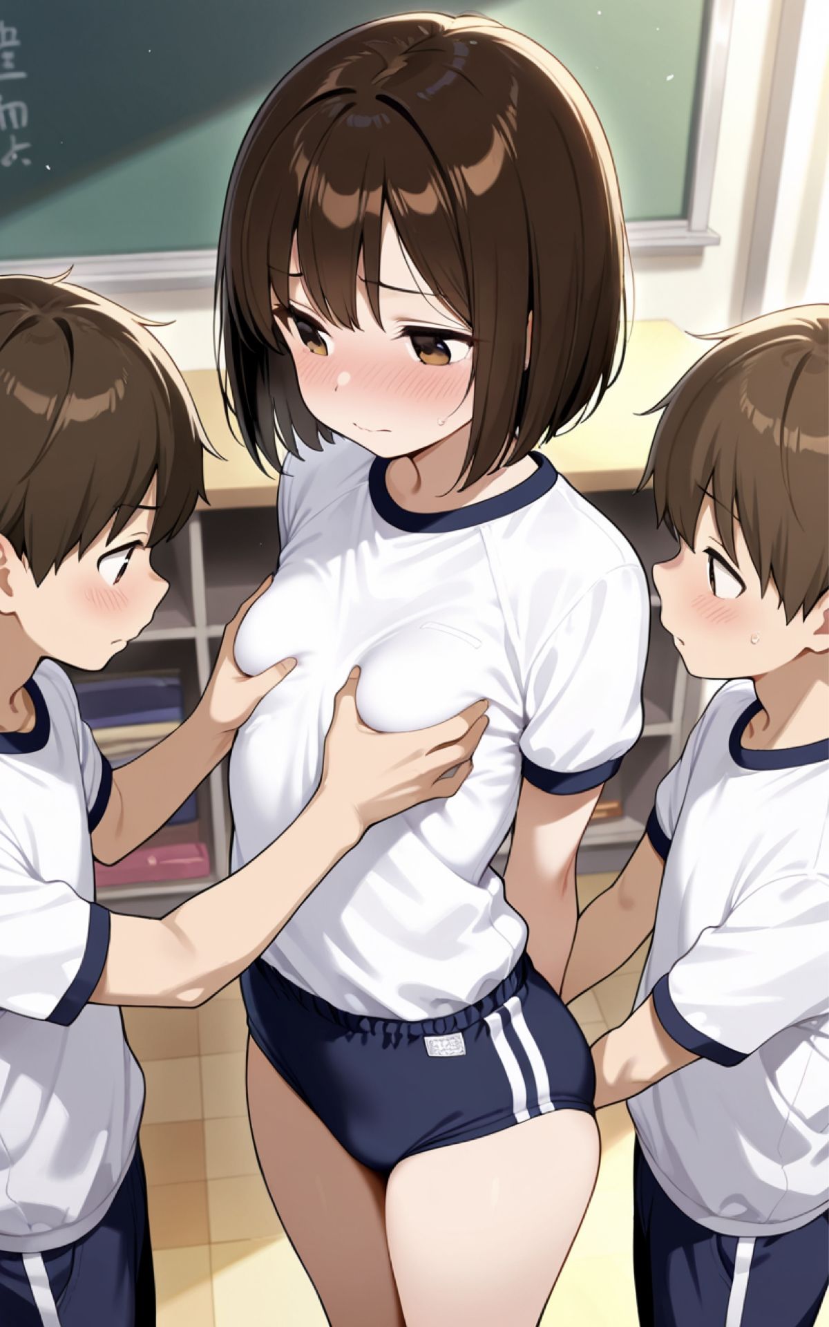 乳揉み（7） サンプル2ページ目