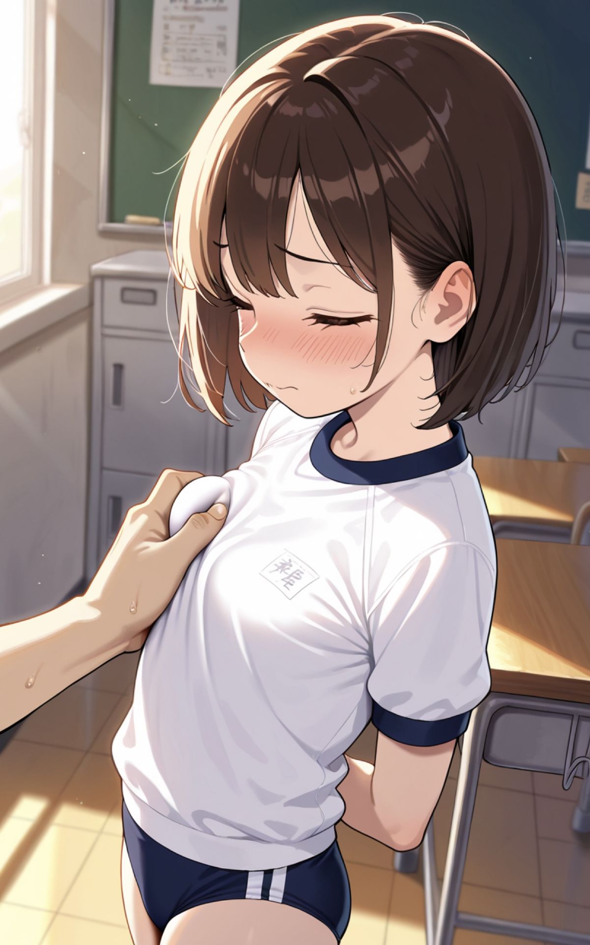 乳揉み（7） サンプル4ページ目