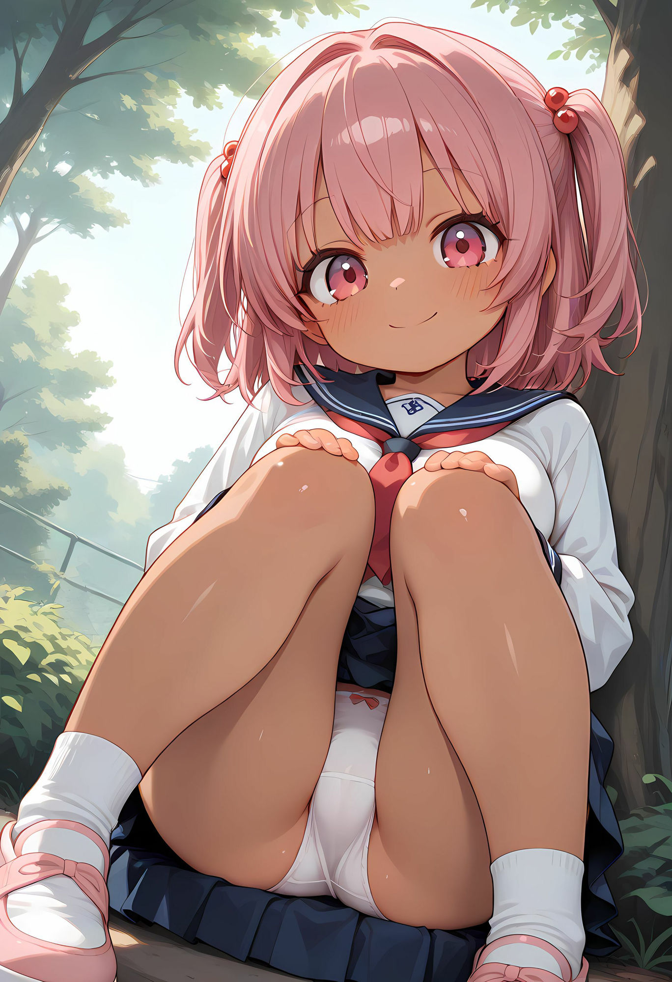 日焼けした巨乳ギャルに興奮して生挿入したら最高だった  「お兄さんてエッチ上手ですね」 サンプル5ページ目