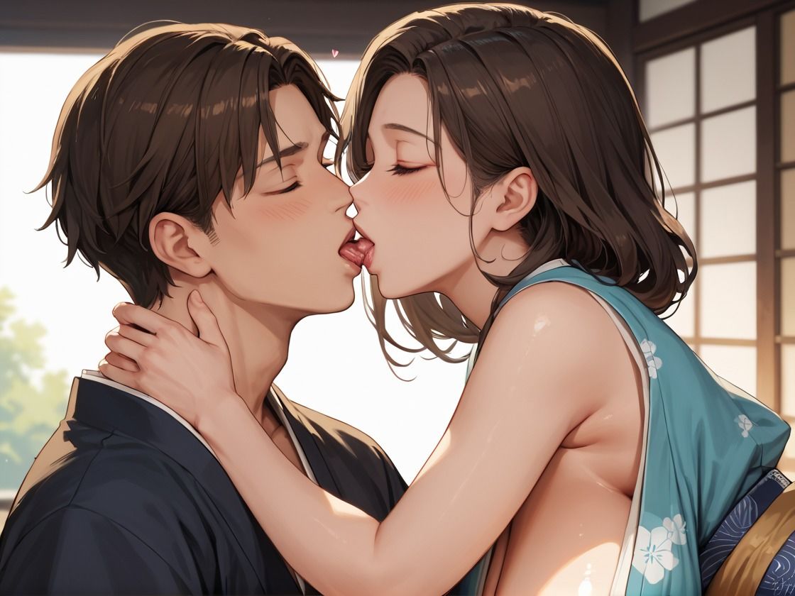 温泉旅館で密着セックス〜出張先で上司と深まる不貞愛〜 サンプル1ページ目