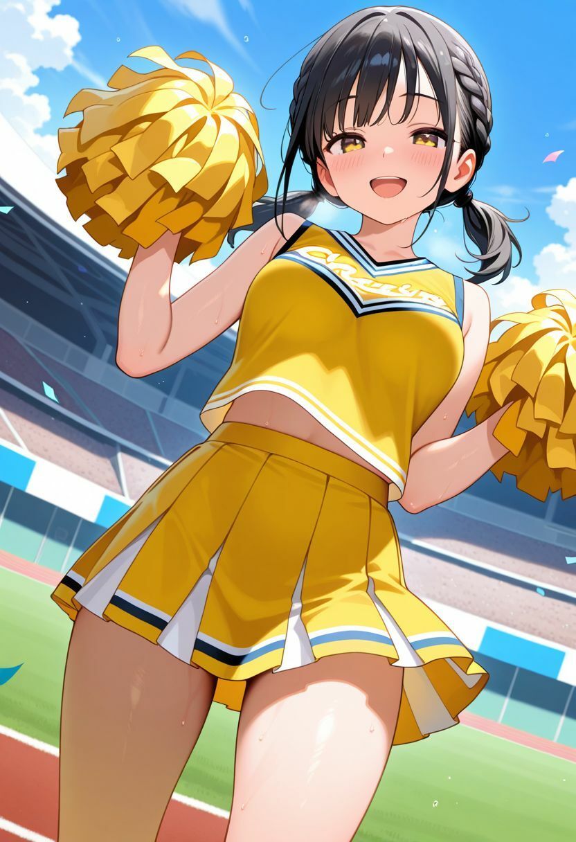 可愛い美乳のチアガールの弱みを握って辱める サンプル1ページ目