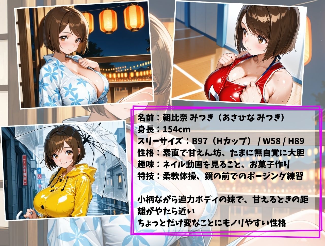 爆乳妹ちゃんはお兄ちゃんをイかせたい！ サンプル2ページ目