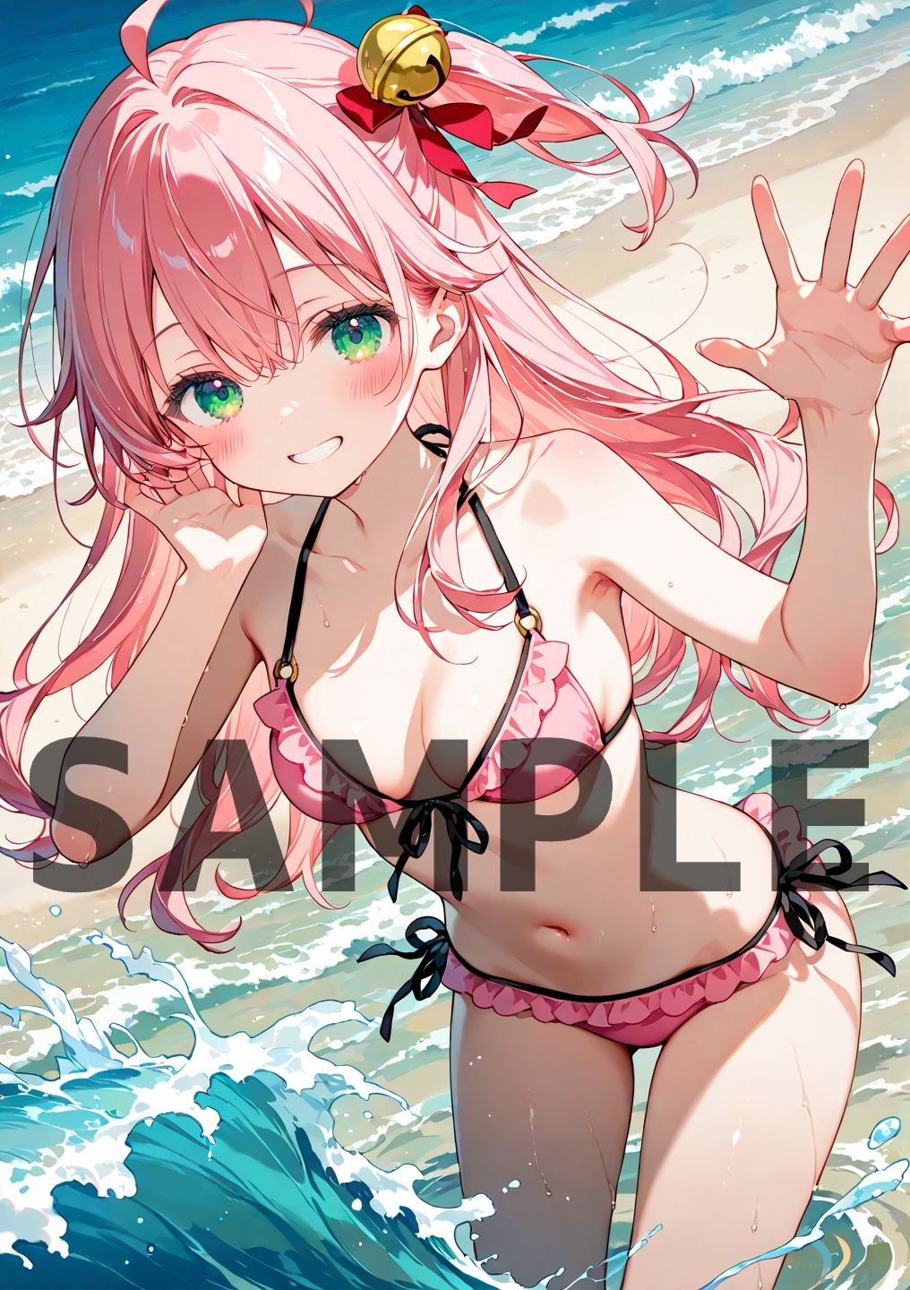 水着さくらみことビーチSEX サンプル1ページ目