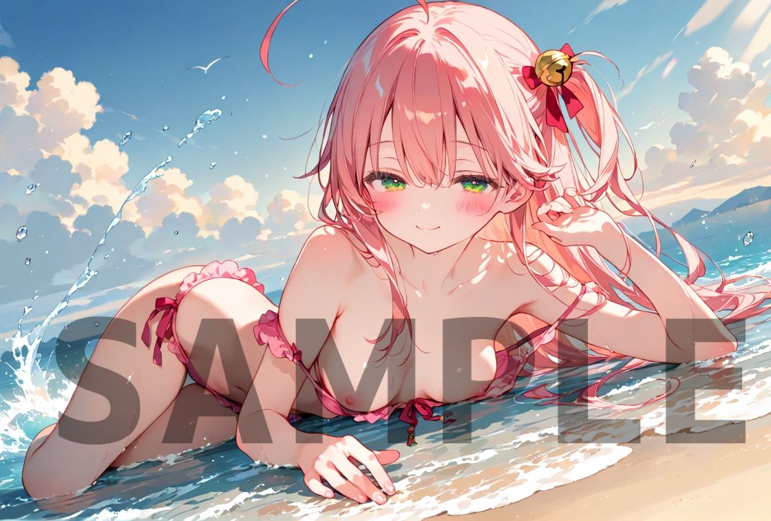 水着さくらみことビーチSEX サンプル2ページ目