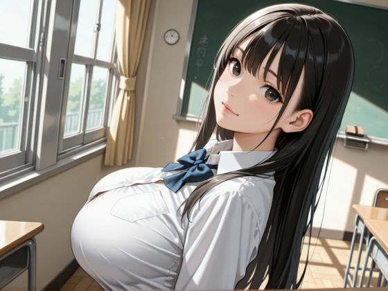 淫乱学園  巨乳JKの制服脱がして特別種付け授業 サンプル1ページ目