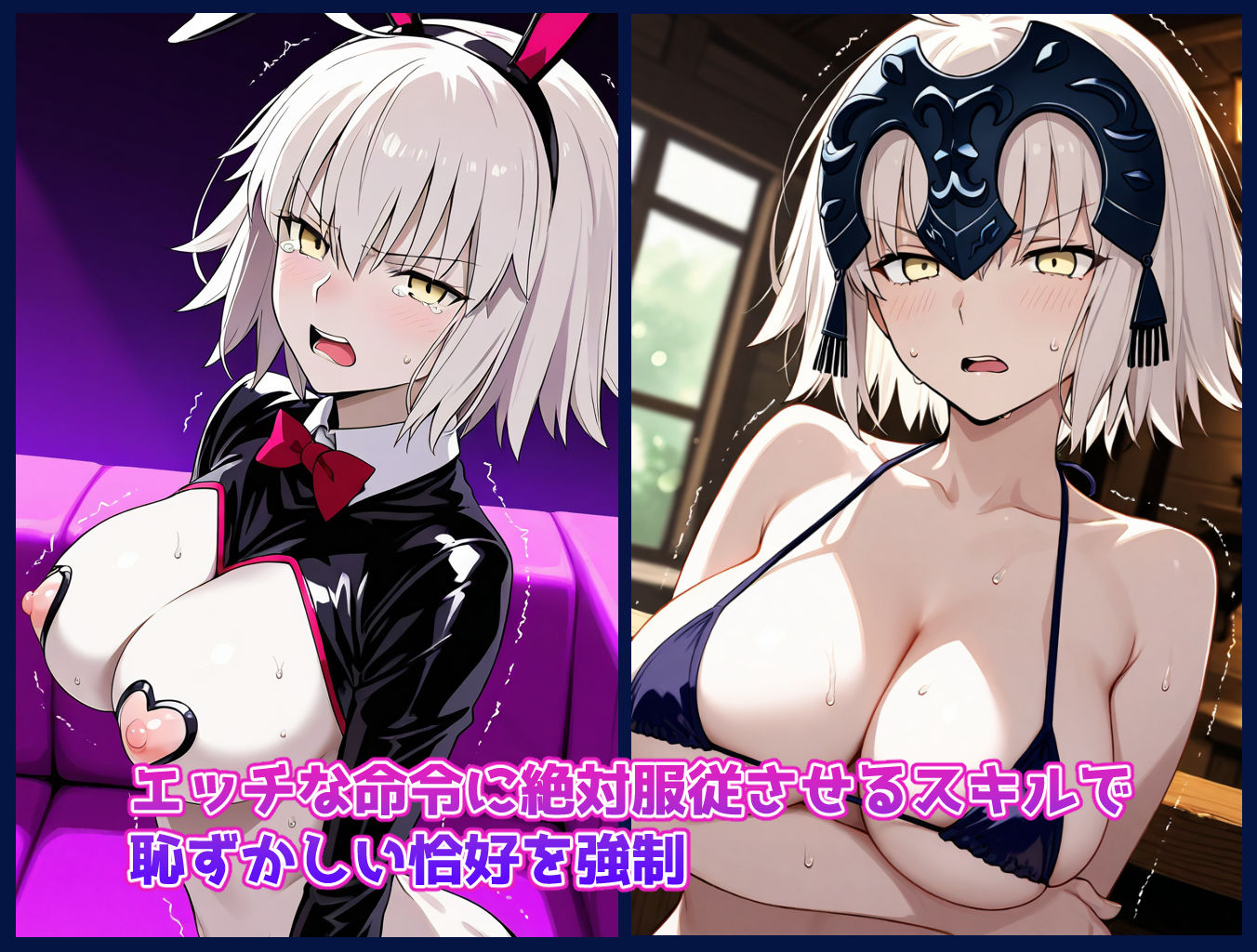 チートスキルで女の子をH漬けにして性奴●にする話 〜ジャンヌオルタ編〜 サンプル1ページ目