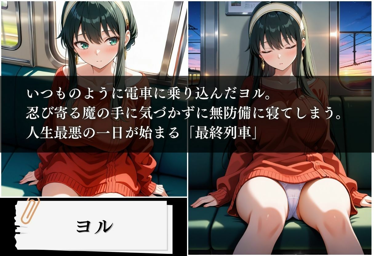 最終列車 殺し屋×強●妊娠 〜ヨル編〜 サンプル1ページ目