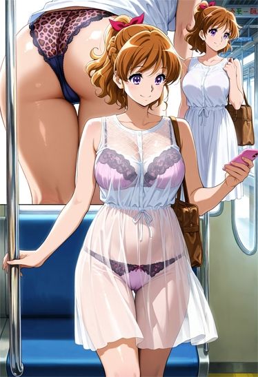 今日のパンティーチェック！その74＆その75 サンプル7ページ目