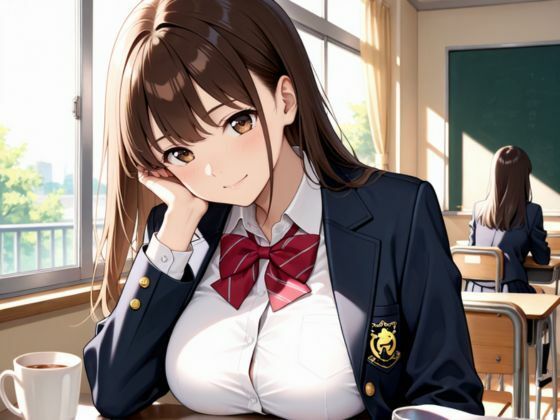 淫乱学園  キモ教師の絶倫生ち●ぽで種付けされる巨乳J● サンプル1ページ目