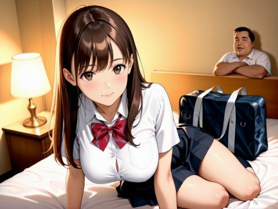 淫乱学園  キモ教師の絶倫生ち●ぽで種付けされる巨乳J● サンプル7ページ目