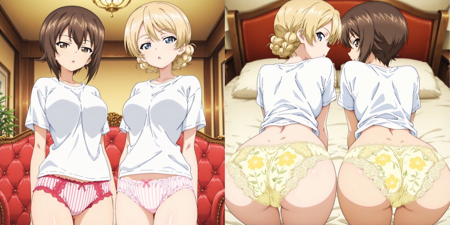 戦車道のパンツ2 サンプル2ページ目