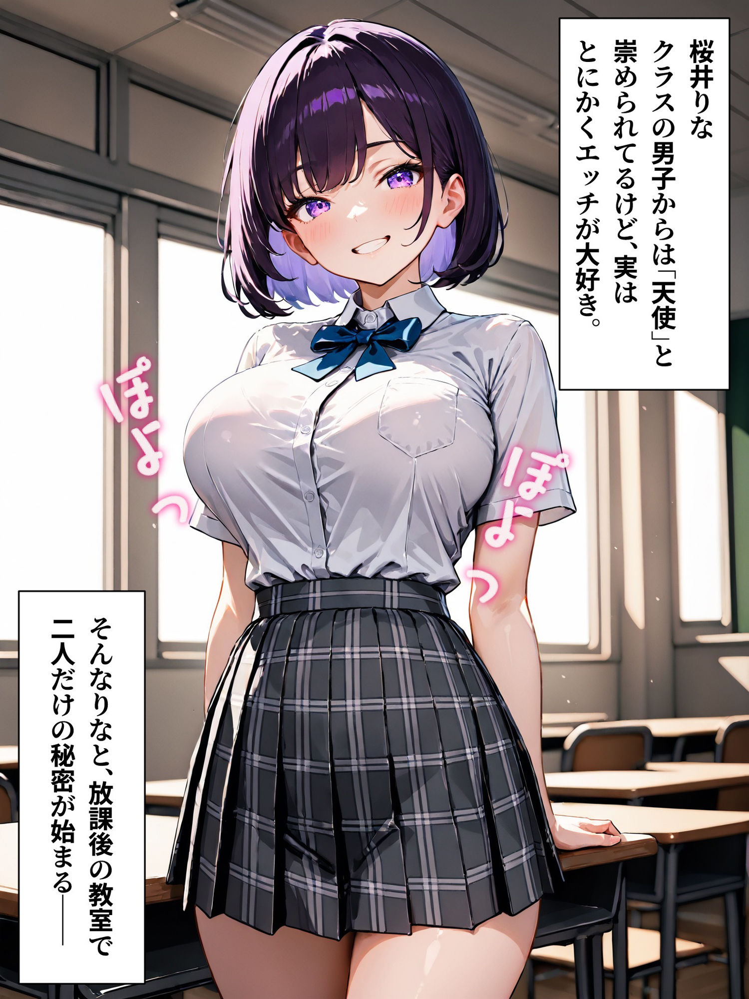 放課後セフレ 桜井りな サンプル1ページ目