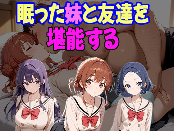 不登校の俺を説得に来た妹とその友達を眠らせて好き放題した話