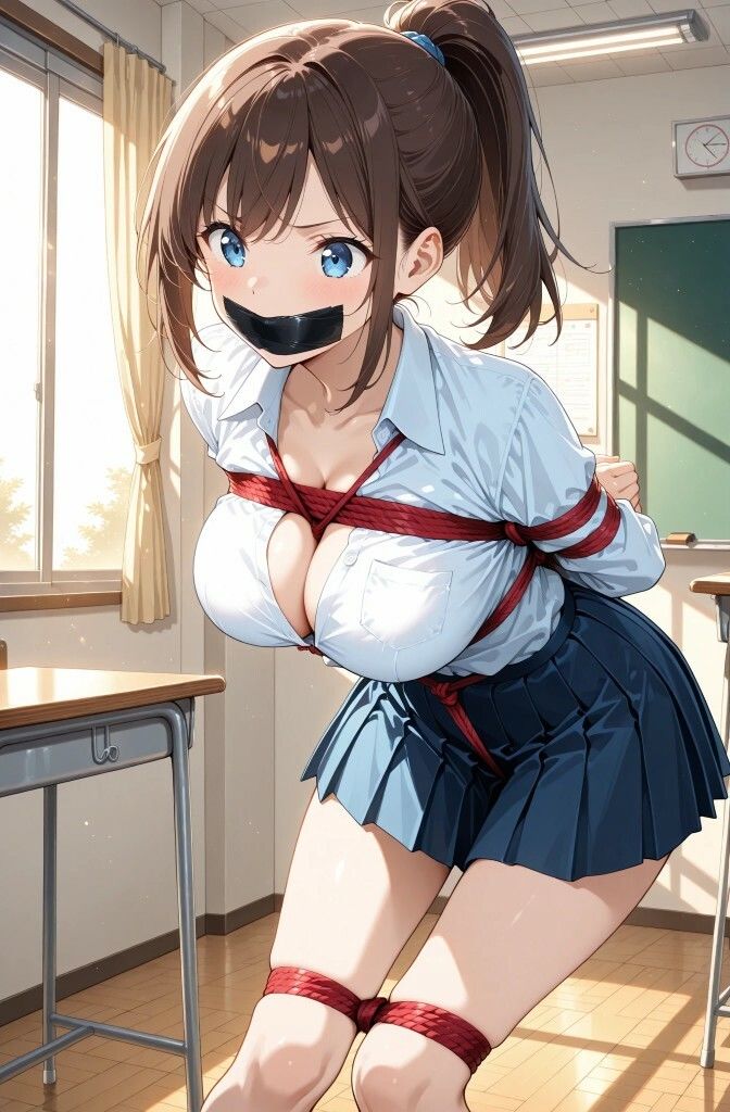 緊縛された高嶺の花 〜完璧すぎる美少女の堕落劇〜 サンプル10ページ目