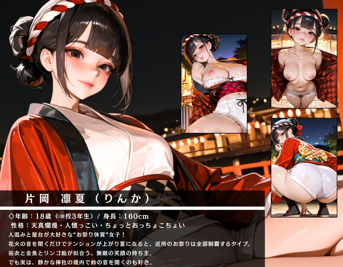 愛していたのは彼女だったのに〜レ〇プされ快楽を知った日〜祭り編 サンプル2ページ目