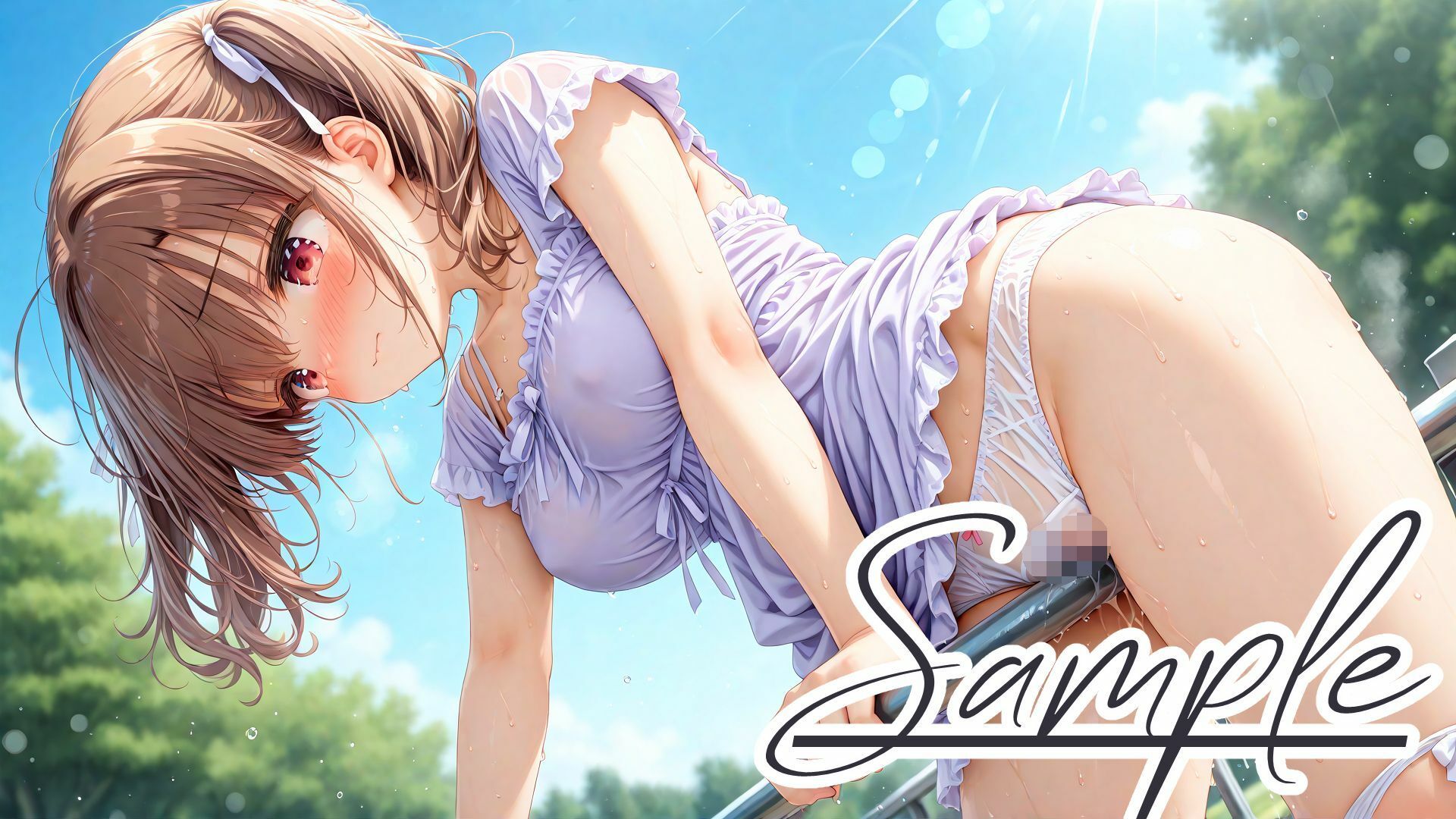 私服＆濡れパンツコレクション サンプル5ページ目