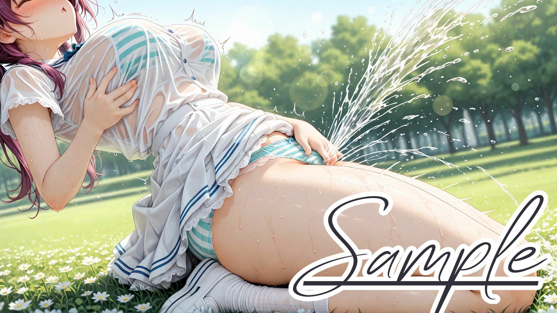 私服＆濡れパンツコレクション サンプル6ページ目