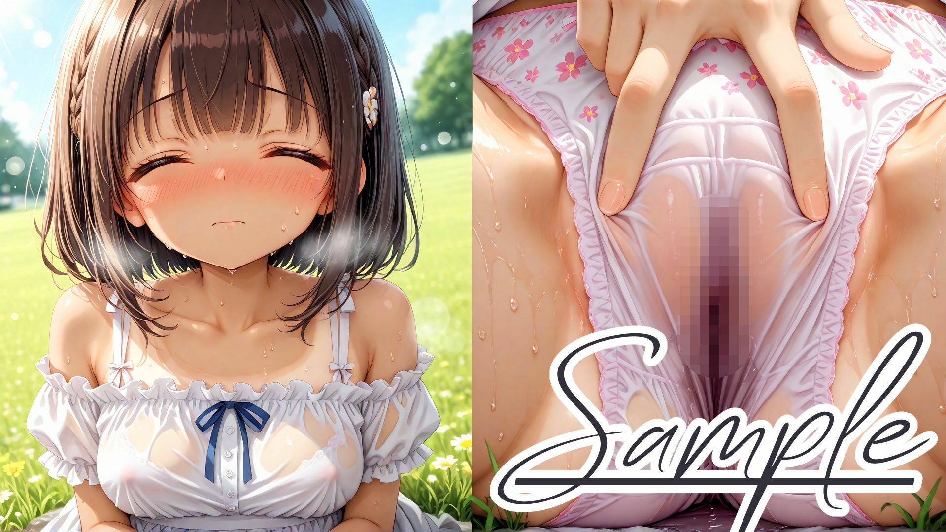 私服＆濡れパンツコレクション サンプル7ページ目