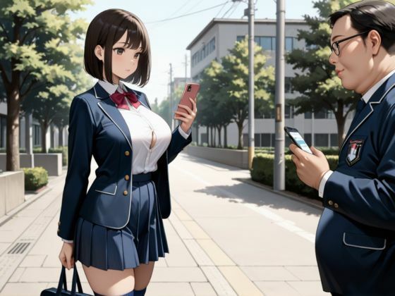 淫乱学園  パパ活する教え子をわからせ サンプル1ページ目