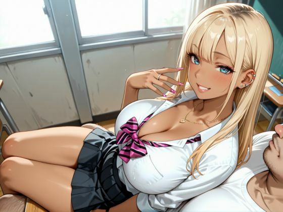 ヤリマン黒ギャルのHな性活 サンプル8ページ目