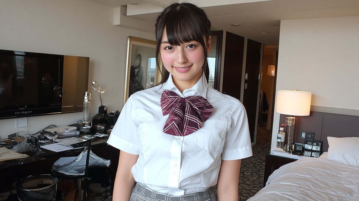 【セミヌードグラビア】女子校生Kei（18） サンプル2ページ目