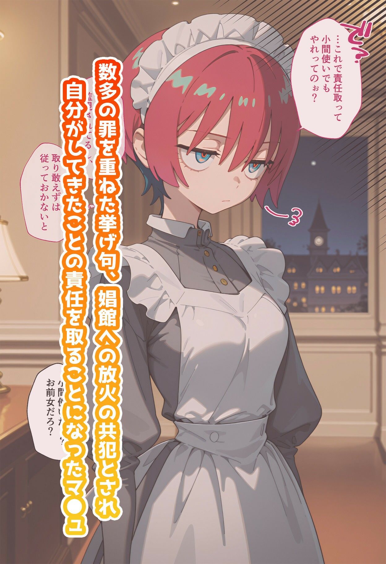 マ◯ュとママのいちばん長い日〜凶悪犯罪者とその母が娼館で罪を償う日々〜 サンプル1ページ目