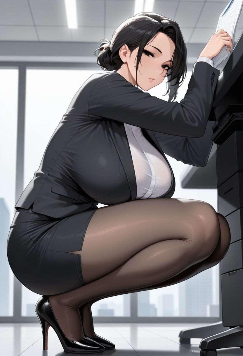 肉感人妻上司に種付け サンプル1ページ目