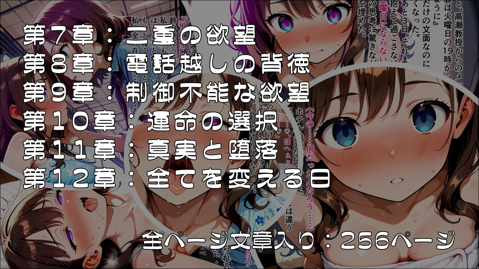 琴音と鈴 〜心理学実験が目覚めさせたもう一人の私〜_後編 サンプル7ページ目